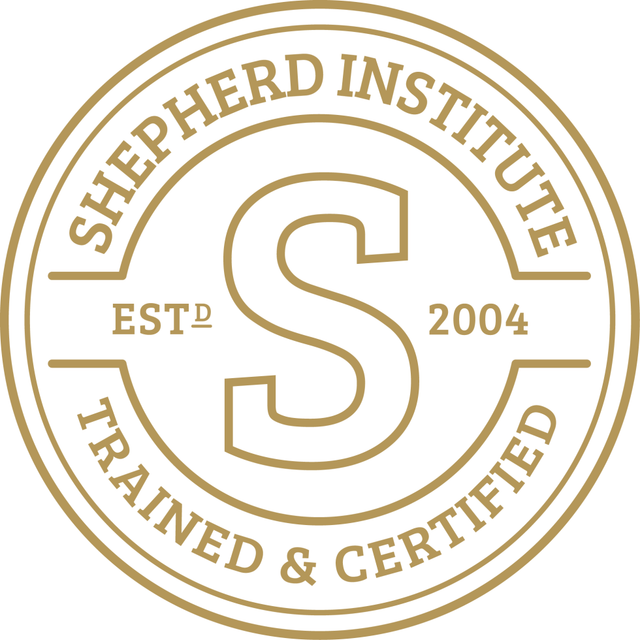 Shepherd Institute Trained and Certified seal